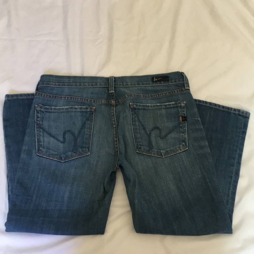 CITIZENS OF HUMANITY CROPPED JEANS